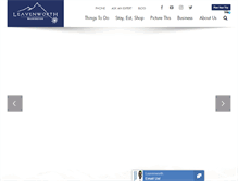 Tablet Screenshot of leavenworth.org