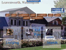 Tablet Screenshot of leavenworth.com
